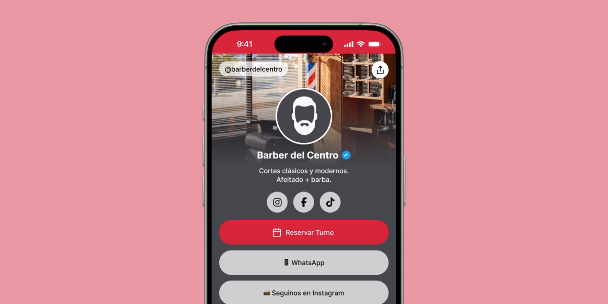 Sistema de turnos online para barberías - Agenda y reservas con Bioturno