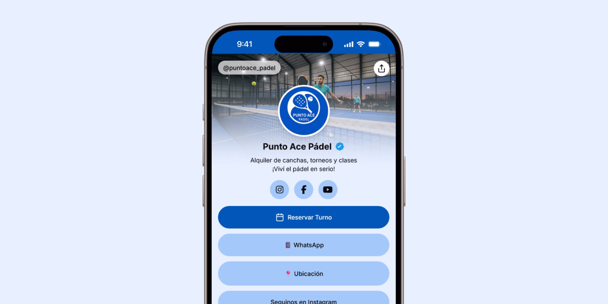 Sistema de reservas online para canchas de pádel - Reservas con Bioturno